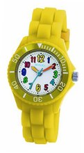 Tikkers TK0013 Kids Yellow Rubber