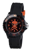 Tikkers TK0056 Boys Black Skull and Crossbones