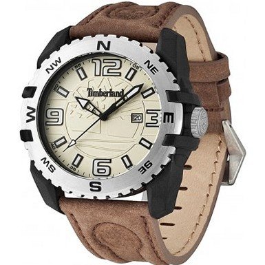 Timberland 13856JPBS.07 Brookline Brown Leather Strap