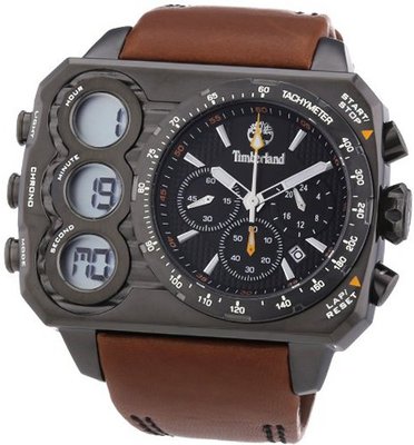 Timberland Gents 'HT3' Black Stainless Steel 13673JSU/02