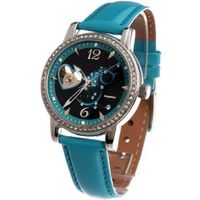 Time100 Constellation-series-Aquarius Genuine Leather Strap Automatic Mechanical Ladies #W80050L.11A
