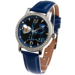 Time100 Constellation-series-Pisces Genuine Leather Strap Automatic Mechanical Ladies #W80050L.12A