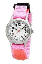 TimeOptics Girls Talking Silver-Tone Day Date Alarm Fast Wrap Strap # GWC302