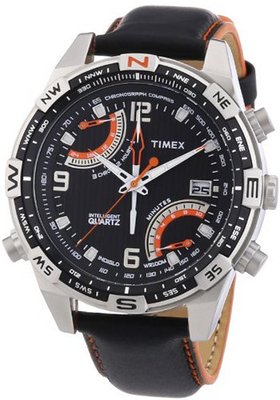 Timex Intelligent Quartz T49867 PREMIUM IQ Compass Chronograph