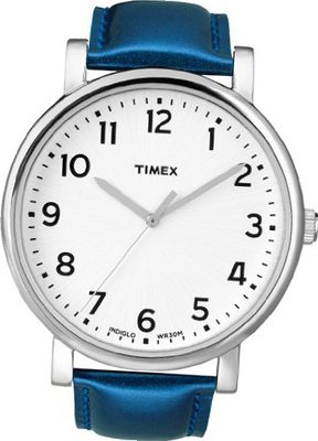 Timex Originals T2N386 Unisex Classic White Dial Blue Strap Dress