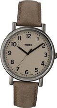 Timex Originals T2N957 Grey Brown Classic Round