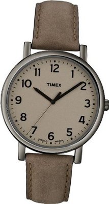 Timex Originals T2N957 Grey Brown Classic Round