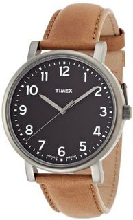 Timex Originals T2P222 Black and Tan Classic Round