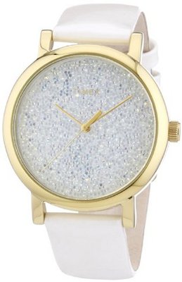 Timex Originals T2P278 Ladies White Crystals Classic Round