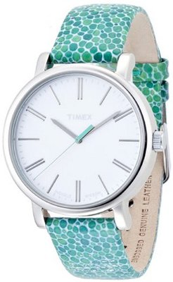 Timex Originals T2P324 Ladies Original Aqua Mosaic Strap