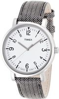 Timex T2P212 Classic Two Tone Stripe Leather
