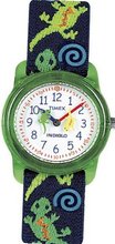 Timex Kids' T72881 Analog Lizards Elastic Fabric Strap