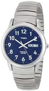 Timex T20031 Easy Reader Silver-Tone Expansion Band