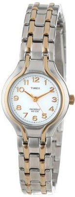 Timex T27191 Elevated Classics Dress Sport Chic Two-Tone Bracelet