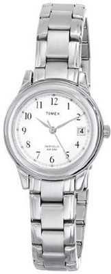 Timex T29271 Elevated Classics Dress Sport Chic Silver-Tone Bracelet