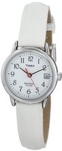 Timex T2H391 Easy Reader White Leather Strap Nurse's