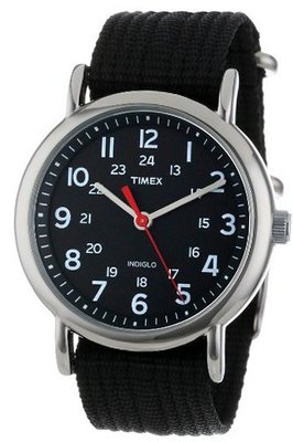 Timex T2N647 "Weekender" with Black Nylon Strap