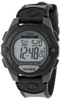 Timex T40941 Expedition Digital Chrono Alarm Timer Charcoal/Black Nylon Strap