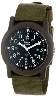 Timex T41711 Expedition Camper Green Fabric Strap