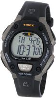 Timex T5E901 Ironman Traditional 30-Lap Gray/Black Resin Strap