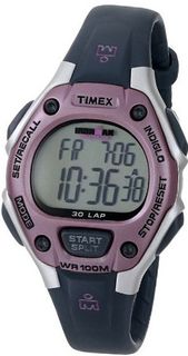 Timex T5K020 Ironman Traditional 30-Lap Pink/Gray Resin Strap