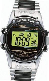 Timex T77517 Atlantis 100 Stainless Steel Bracelet