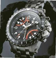 Timex TX TX 730 Fly-back Chronograph Compass Second Time Zone