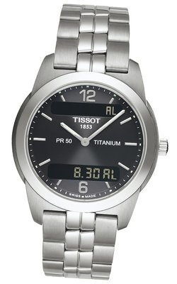 Tissot T-Classic PR 50 Titanium T34.7.487.62