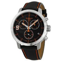 Tissot T-Sport Tony Parker Limited Black Dial Black Leather T0554171605701