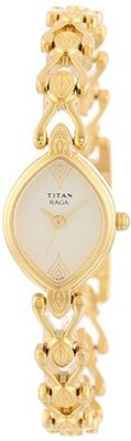 Titan 2250YM10 Raga Jewelry Inspired Gold-Tone