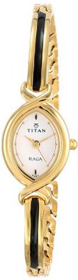 Titan 2251YM01 Raga Jewelry Inspired Gold-Tone