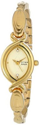 Titan 2251YM15 Raga Jewelry Inspired Gold-Tone