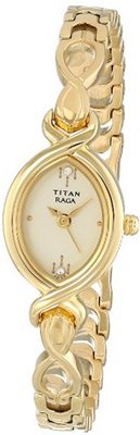 Titan 2251YM16 Raga Jewelry Inspired Gold-Tone