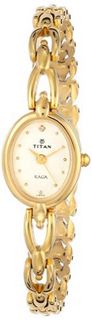 Titan 2253YM09 Raga Inspired Gold Tone