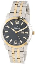 Titan 9383BM02 Regalia Date Function and Luminous Hands and Markers