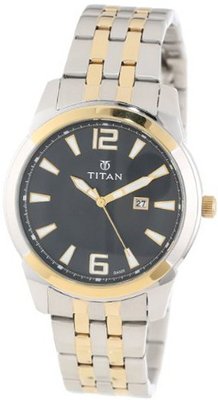 Titan 9383BM02 Regalia Date Function and Luminous Hands and Markers