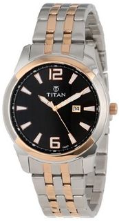 Titan 9383KM02 Regalia Date Function and Luminous Hands and Markers