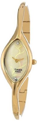 Titan 9701YM02 Raga Jewelry Inspired Gold-Tone