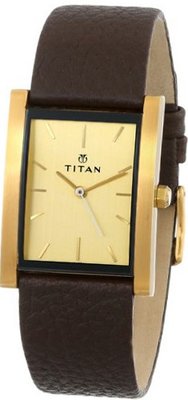 Titan Unisex 1071YL03 Classique Gold Tone