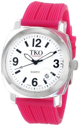 TKO ORLOGI TK558-WF Milano Junior Acrylic Case White Dial