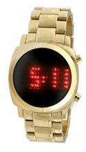 TKO ORLOGI TK574-G Digi-Metal Gold Metal LED