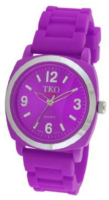 TKO ORLOGI TK584-PR Milano II Purple Rubberized Case