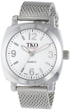 TKO ORLOGI TK586S Milano Mesh Silver-Tone