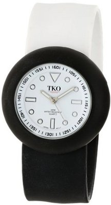 TKO ORLOGI TK589-WBB Black and White Rubber Slap