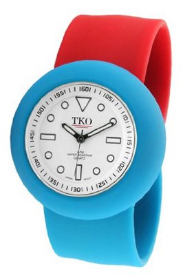 TKO ORLOGI TK589-WNR Blue and Red Rubber Slap