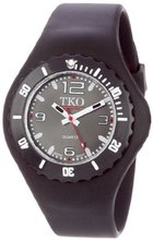 TKO ORLOGI TK595BK Beach Lightweight Black Rubber
