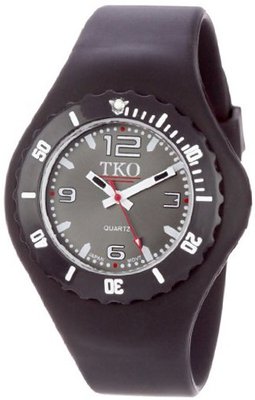 TKO ORLOGI TK595BK Beach Lightweight Black Rubber