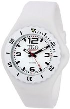 TKO ORLOGI TK595WT Beach Lightweight White Rubber