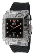 TKO ORLOGI TK601-BO Coliseum Plastic Case and Rubber Strap