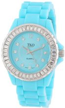 TKO ORLOGI TK608-TQ Ceramix-Ice Turquoise Acrylic Crystallized